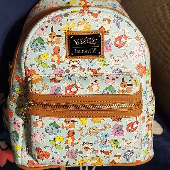 Loungefly | Bags | Loungefly Mint Pokemon Mini Backpack 